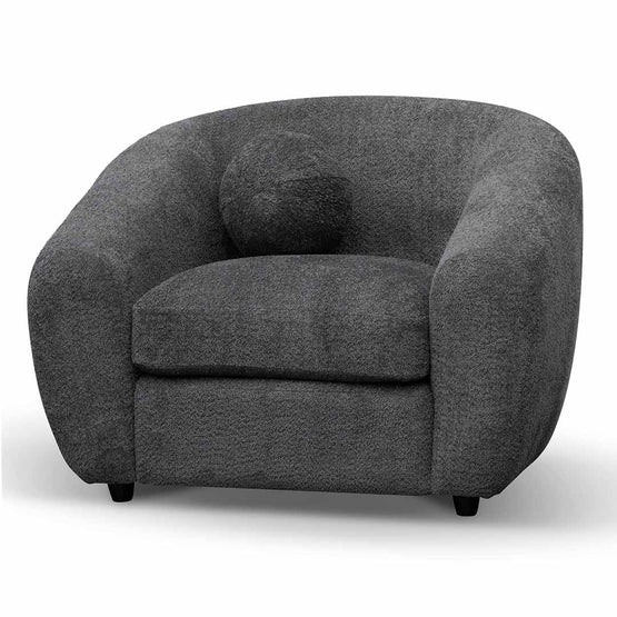 Hudson Armchair - Iron Grey - Armchairs