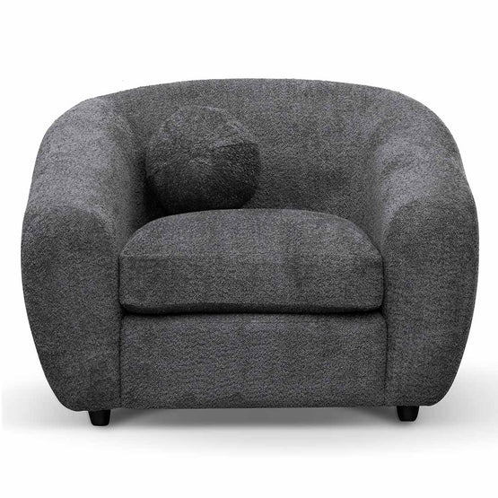 Hudson Armchair - Iron Grey - Armchairs