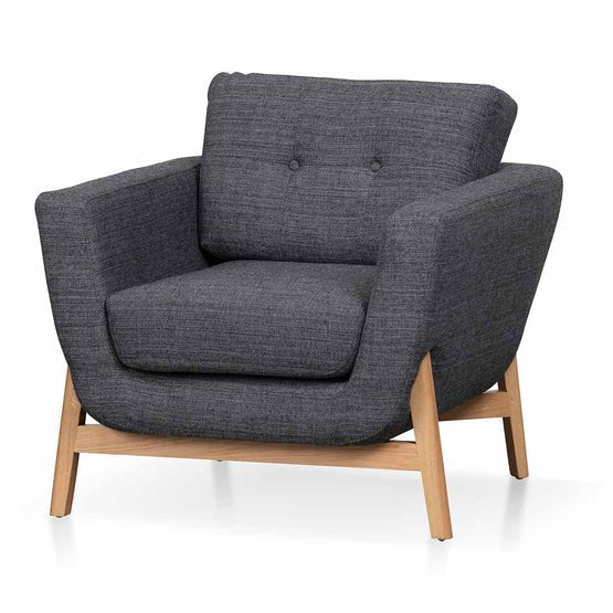 Hugo Armchair - Metal Grey - Armchairs