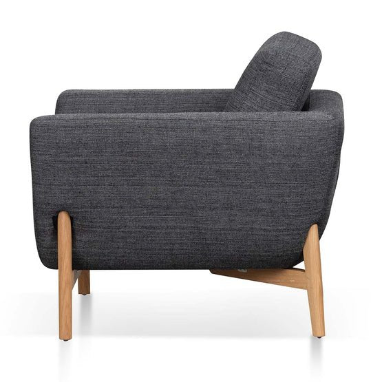 Hugo Armchair - Metal Grey - Armchairs