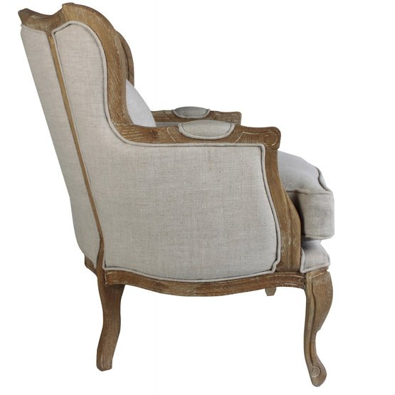 Hugo French Provincial Wingback Armchair - Armchairs