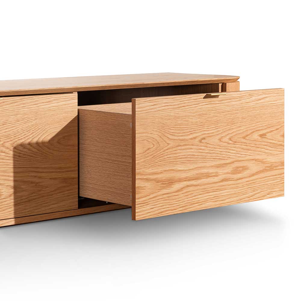 Hunter TV Stand - Natural Oak - TV Units