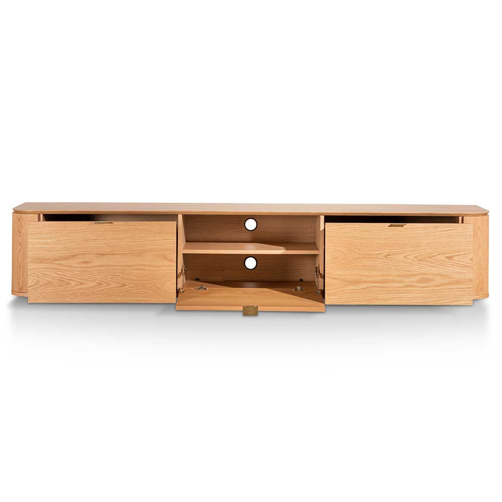 Hunter TV Stand - Natural Oak - TV Units