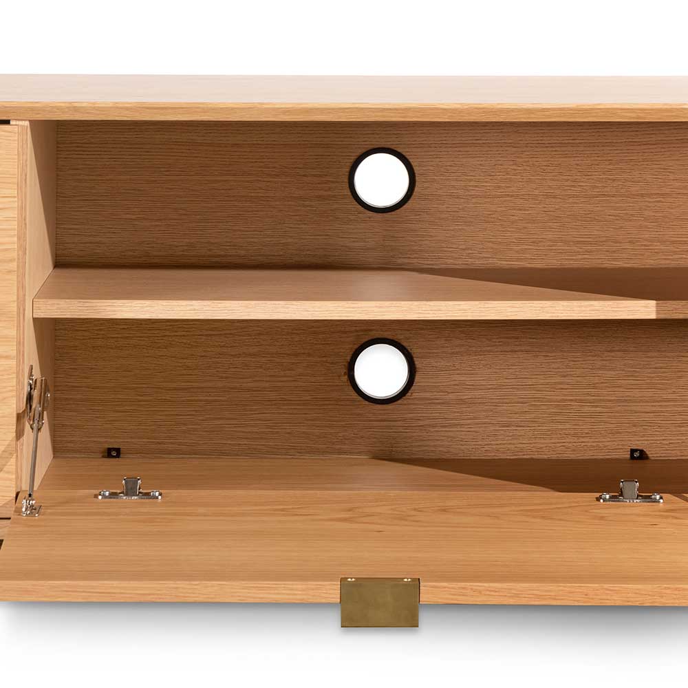 Hunter TV Stand - Natural Oak - TV Units