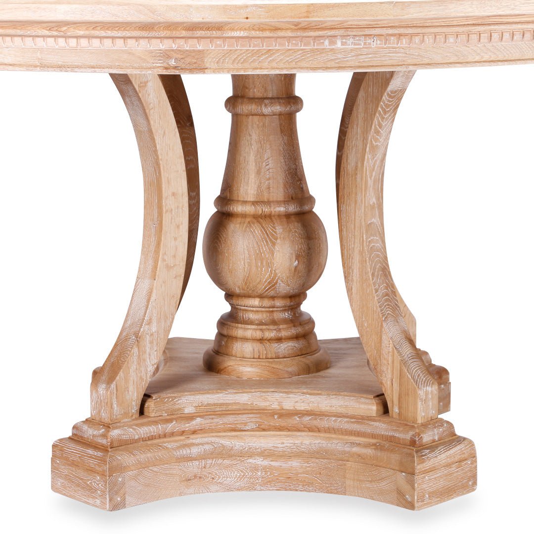 Isaac 1.5m Round Dining Table - Natural - Dining Tables