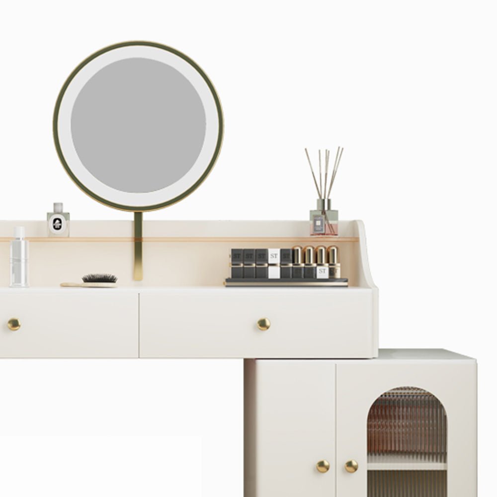 Isabella Makeup Vanity with Mirror - Make-Up Vanity