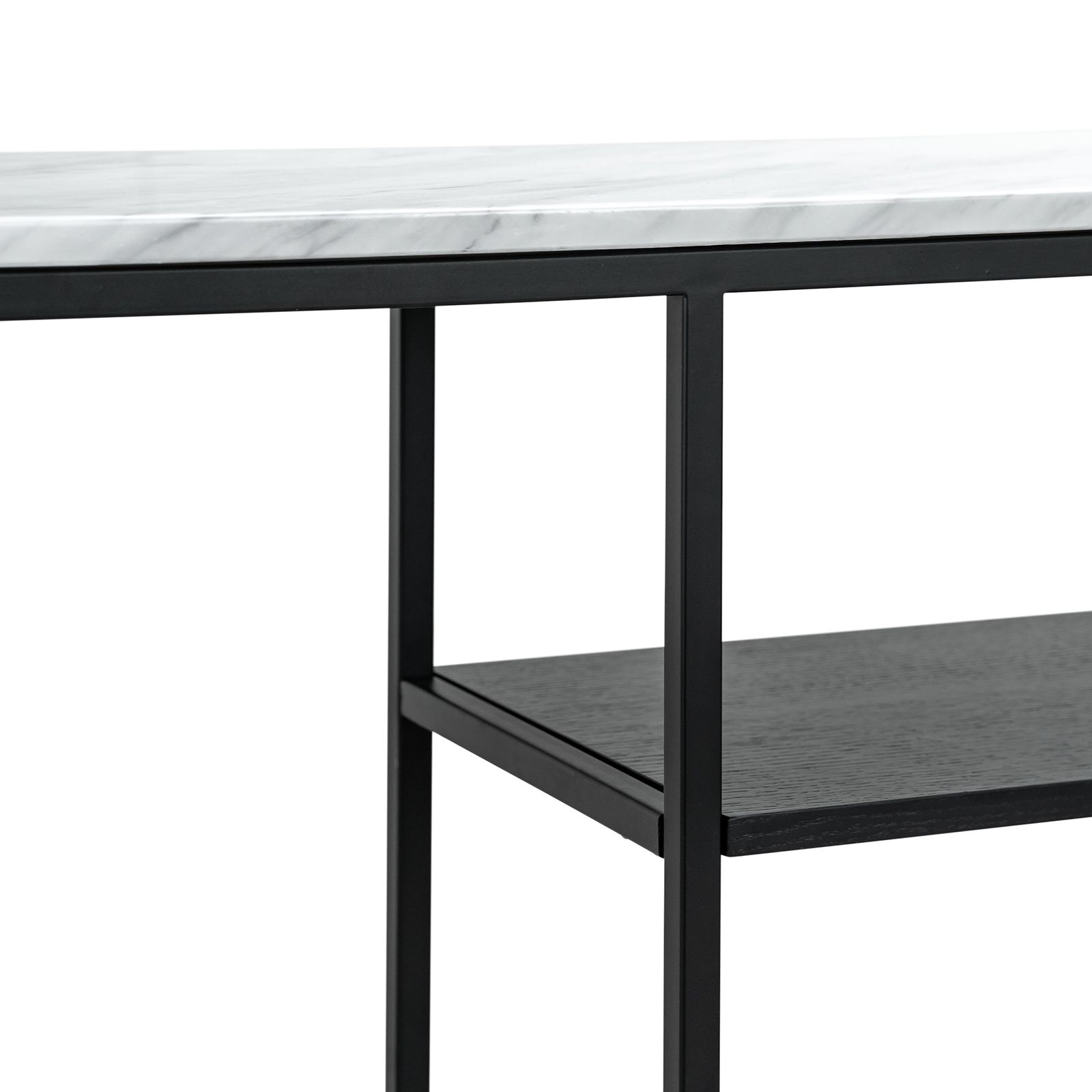 Isabella White Marble Console Table - 1.3m - Console