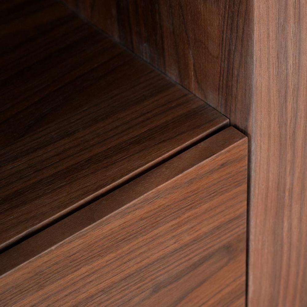 Jayce Bedside Table - Walnut - Bedside Tables
