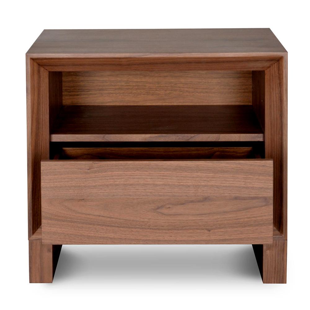 Jayce Bedside Table - Walnut - Bedside Tables