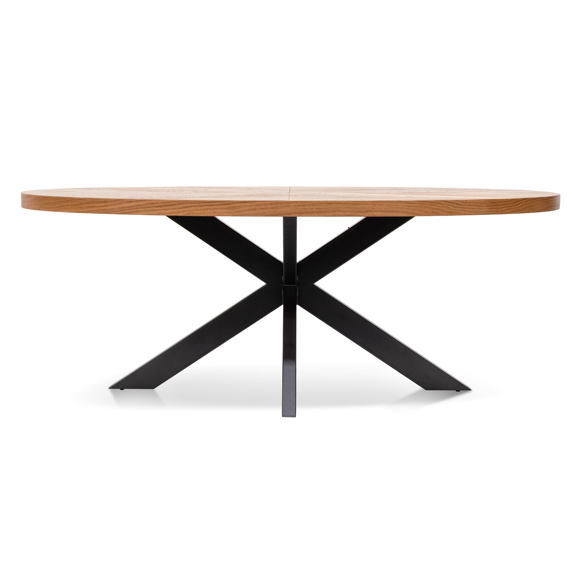 Jerryi 6 Seater Dining Table - European Knotty Oak - Dining Tables