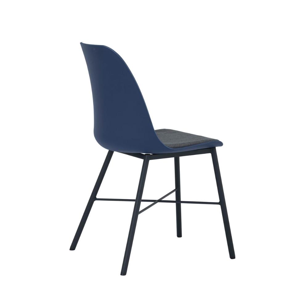 Jesse Cushion Seat Dining Chair - Navy Blue - Dining Chairs