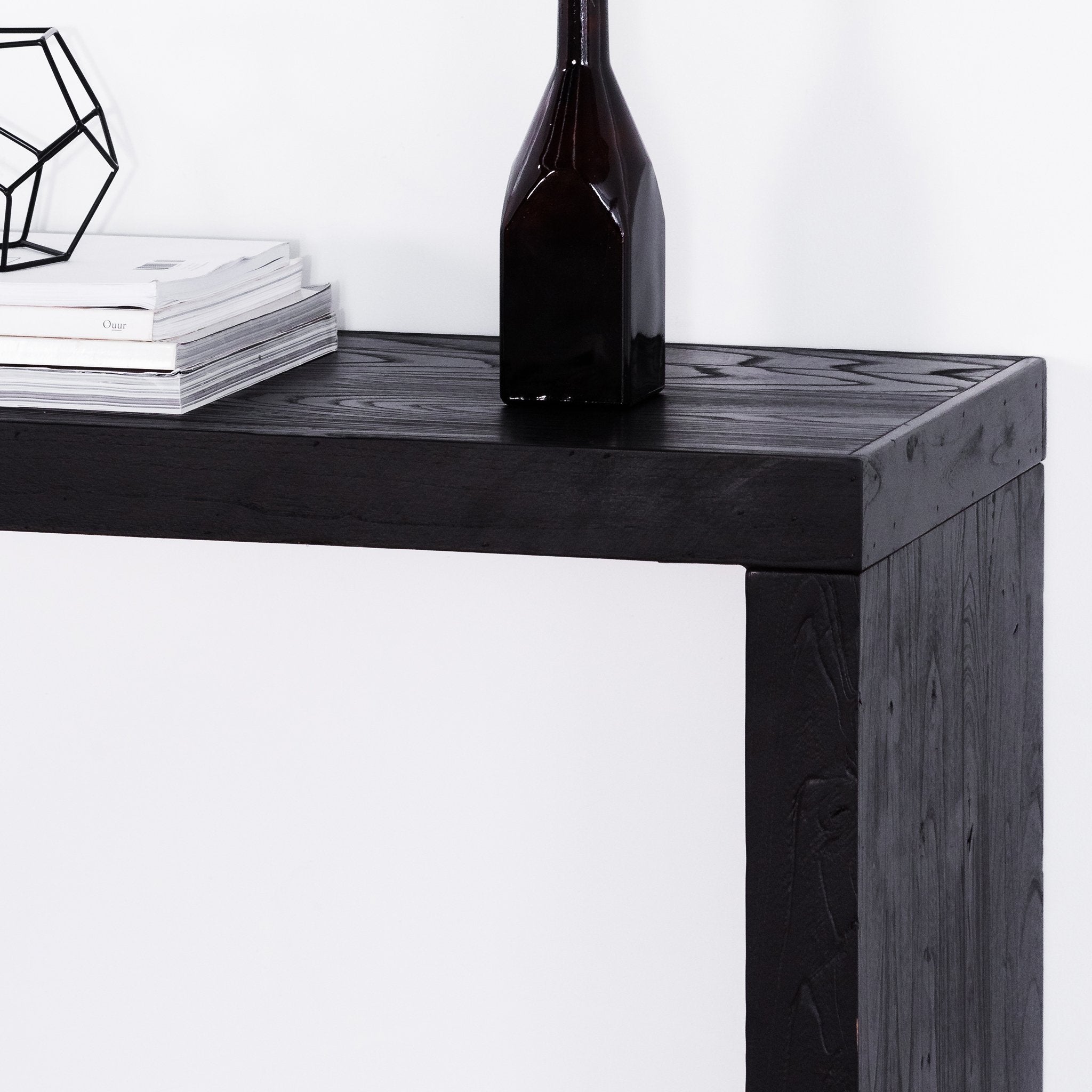 Jesse Wood Console Table - Black - Console