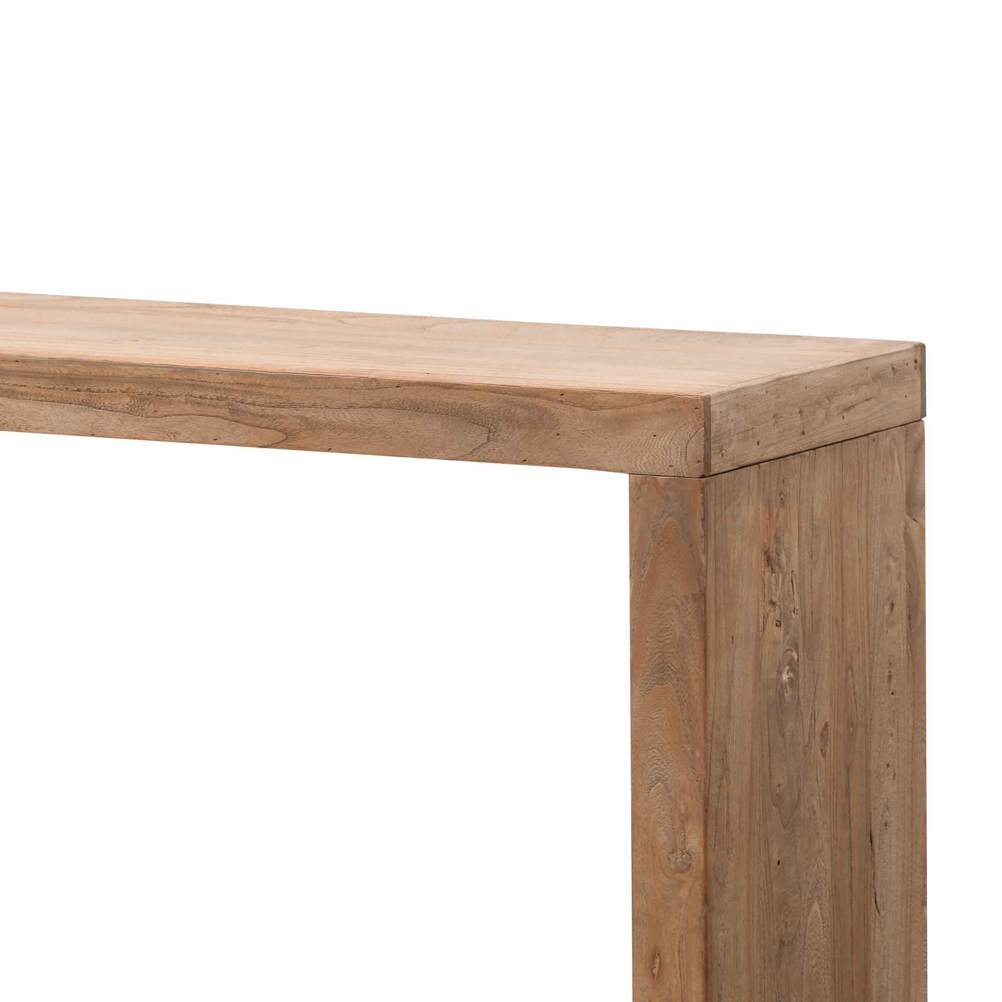 Jesse Wood Console Table - Natural - Console