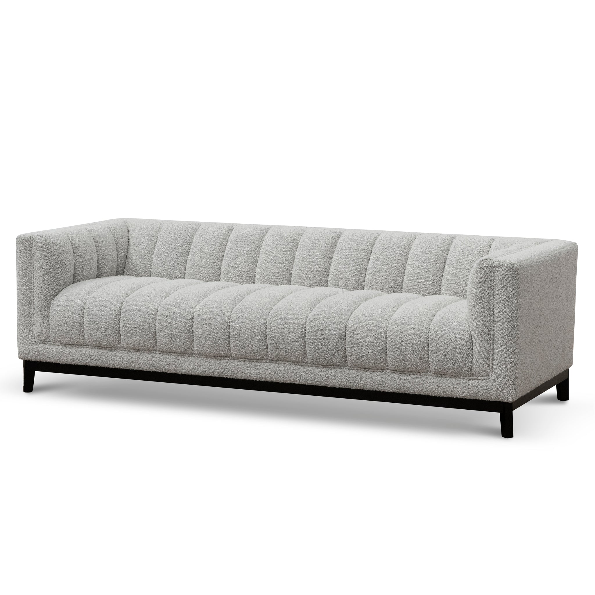 Juliette 3S Sofa - Light Grey Boucle - Sofas