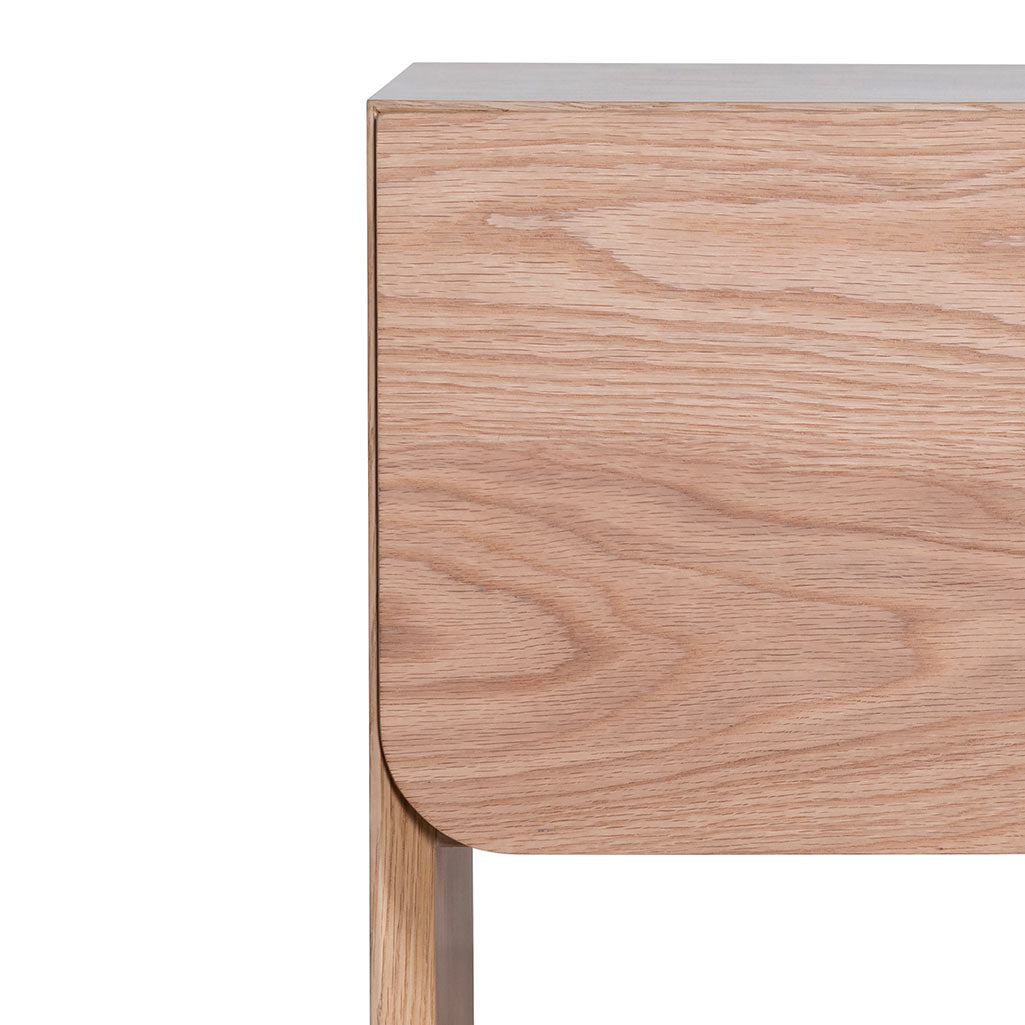 Kali Oak Bedside Table - Natural - Bedside Tables