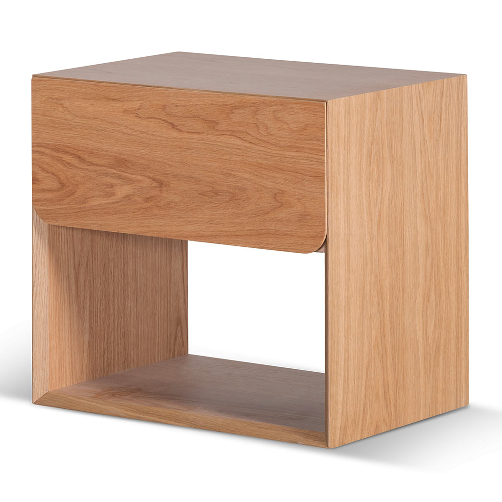 Kali Oak Bedside Table - Natural - Bedside Tables
