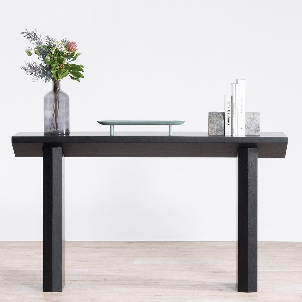 Karumi Oak Console Table - Black - Console