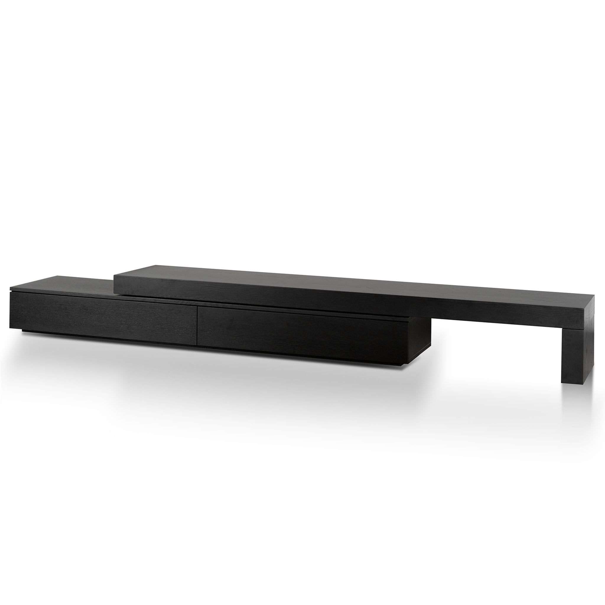 Kennedy Extendable TV Stand - Black Oak - TV Units