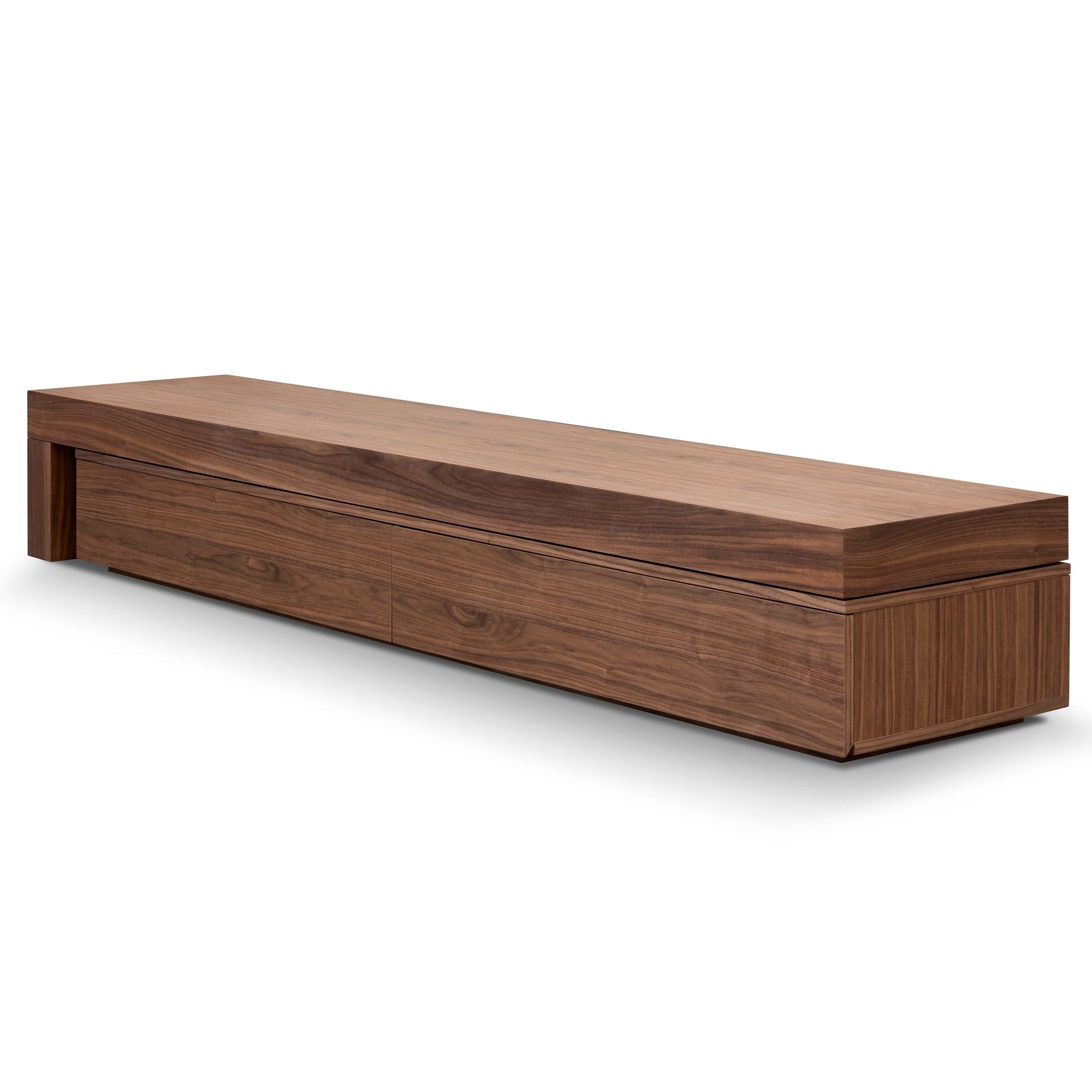 Kennedy Extendable TV Stand - Walnut - TV Units