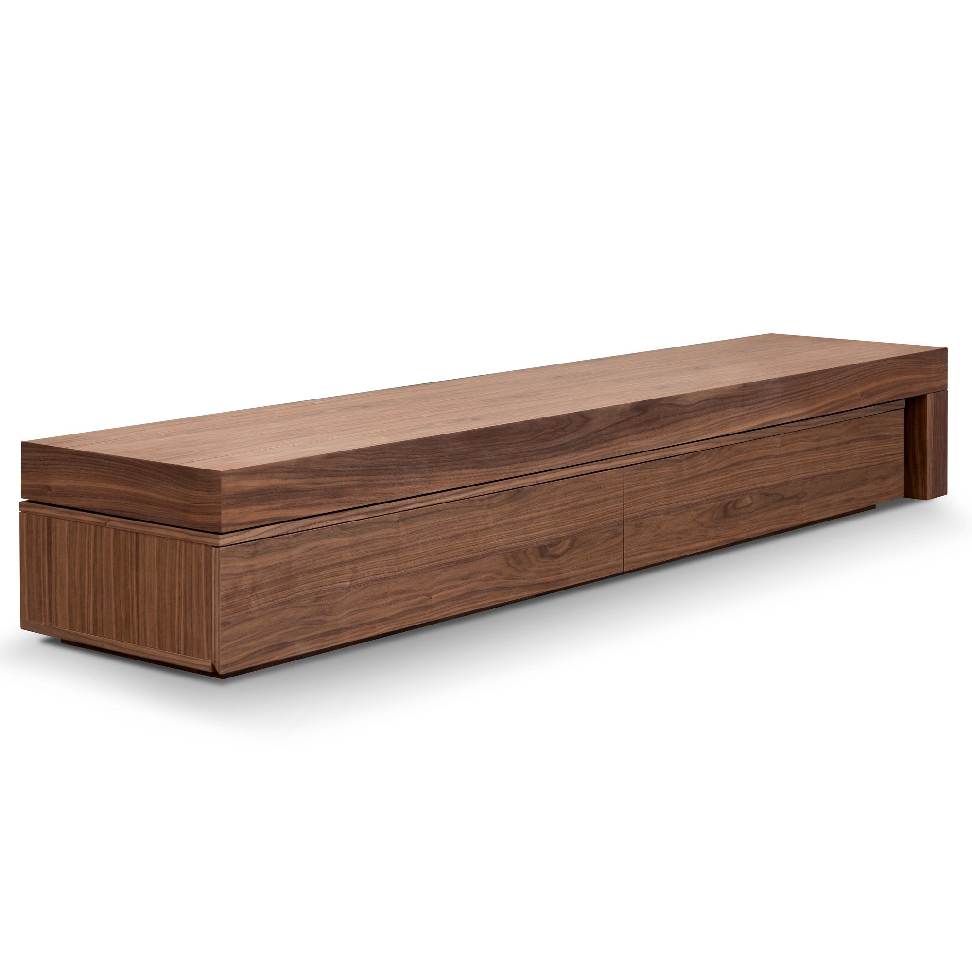 Kennedy Extendable TV Stand - Walnut - TV Units
