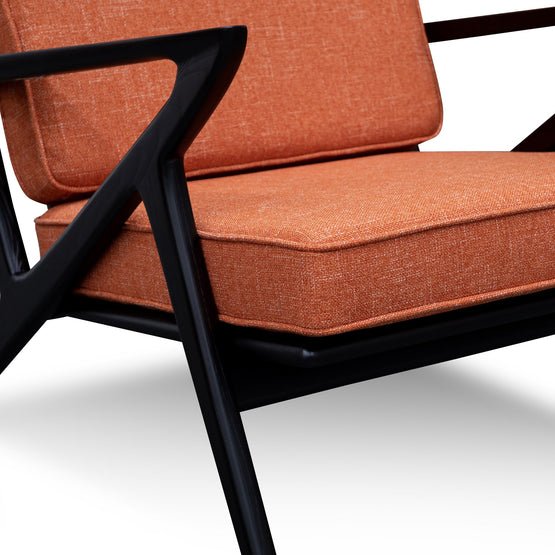 Kyle Armchair - Papaya Orange - Armchairs