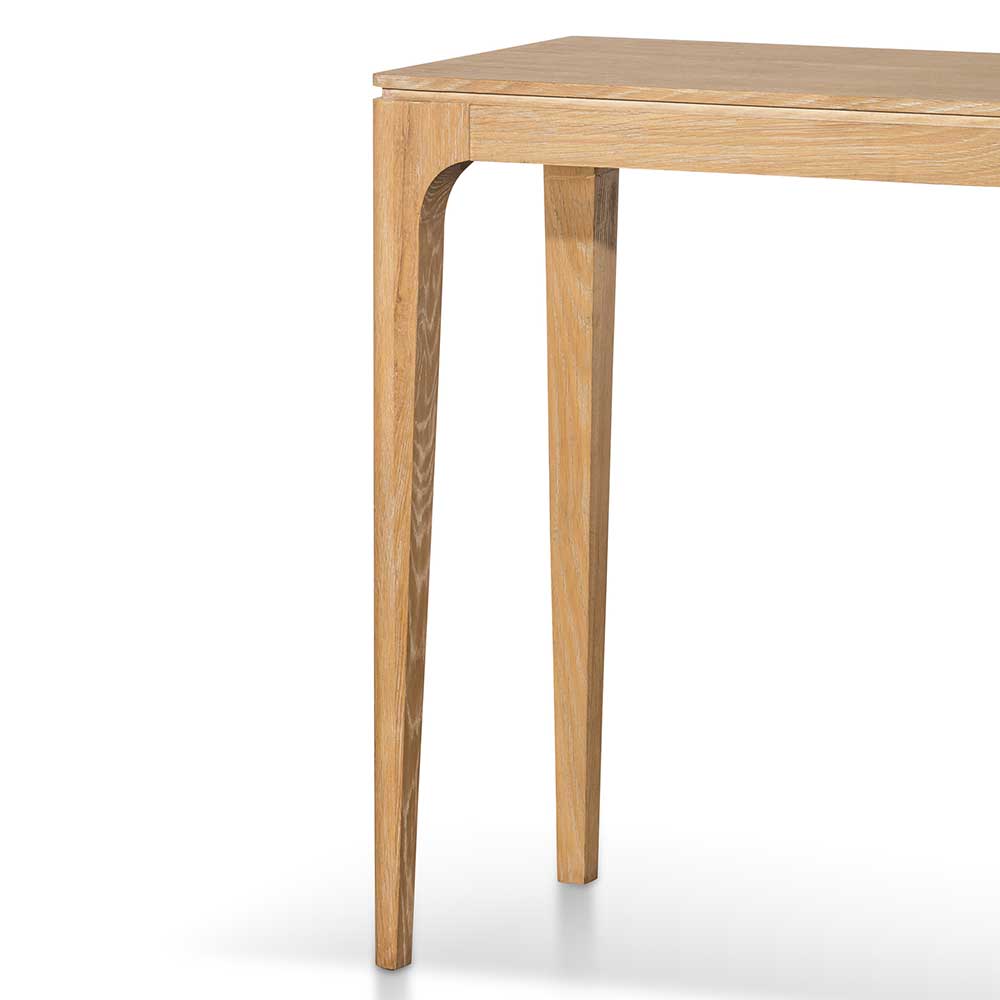 Landon Oak Console Table - Natural - Dining Tables