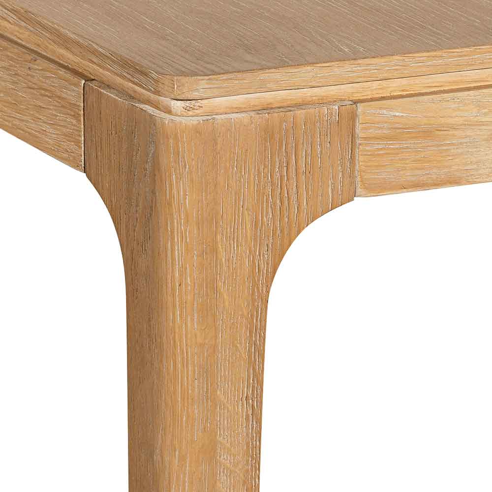Landon Oak Console Table - Natural - Dining Tables