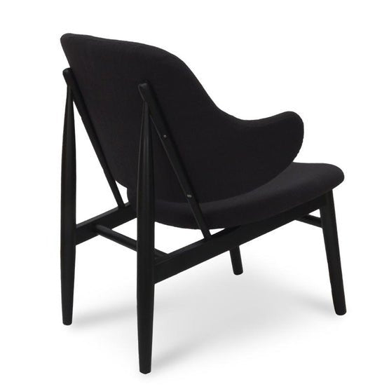 Larsen Lounge Chair Replica - Full Black - Armchairs