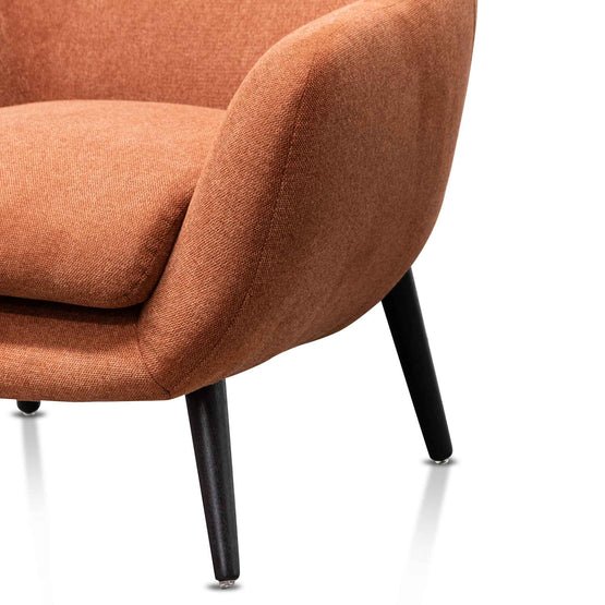 Lila Armchair - Burnt Orange - Armchairs