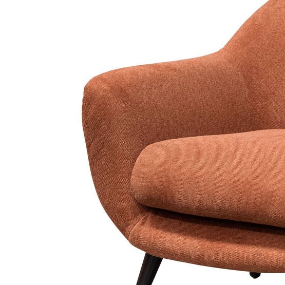Lila Armchair - Burnt Orange - Armchairs