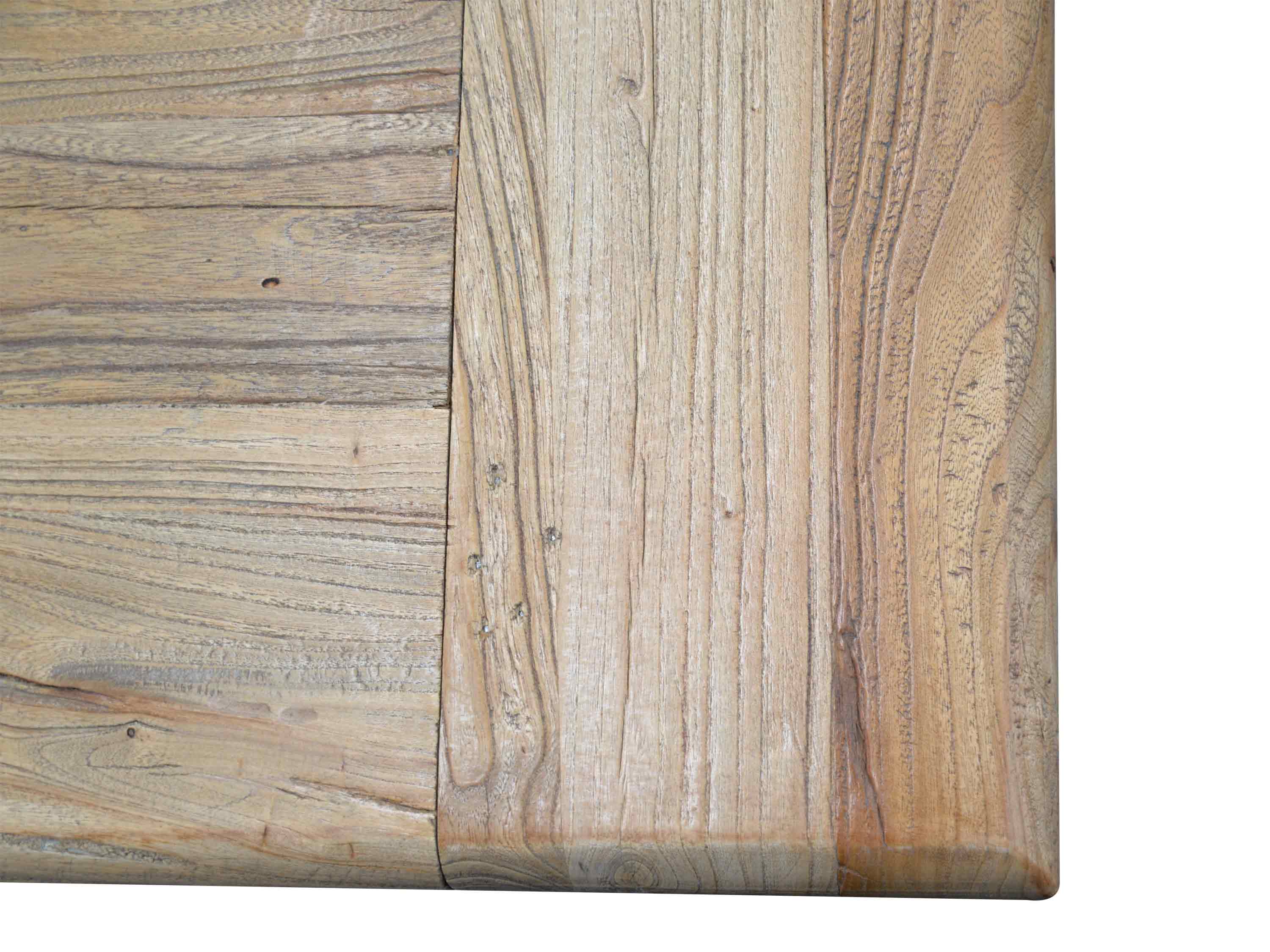 Lima Oak Wood 3m Dining Table - Rustic Natural - Dining Tables