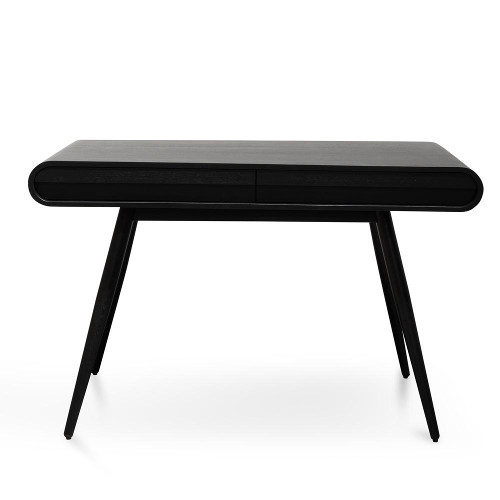 Lucas Narrow Wood Console Table - Black 72cm (H) - Console
