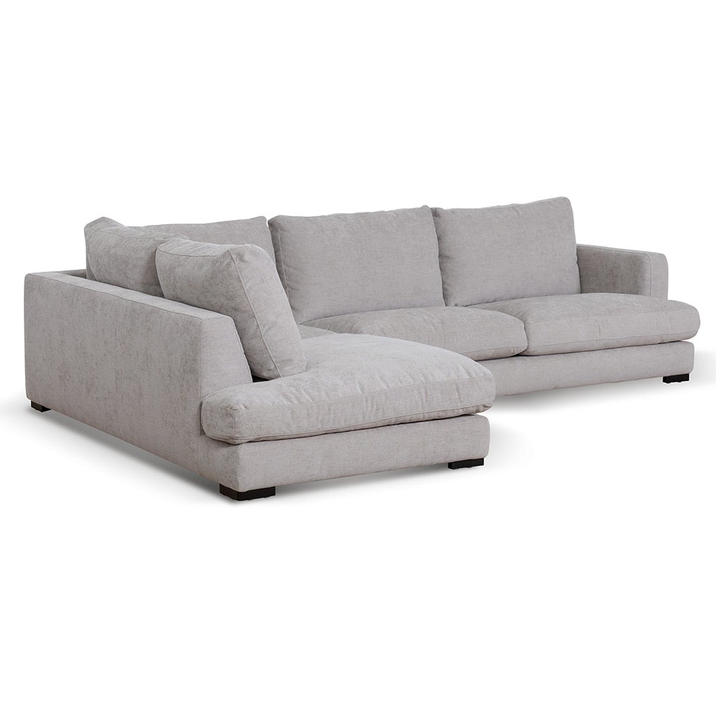 Lucinda 4S Left Chaise Sofa - Oyster Beige - Sofas