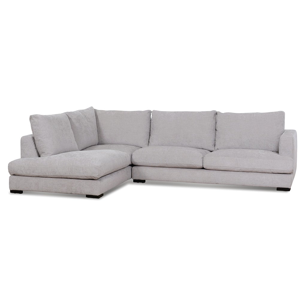 Lucinda 4S Left Chaise Sofa - Oyster Beige - Sofas