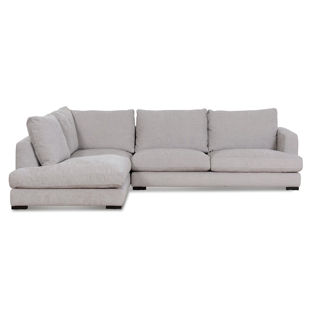 Lucinda 4S Left Chaise Sofa - Oyster Beige - Sofas