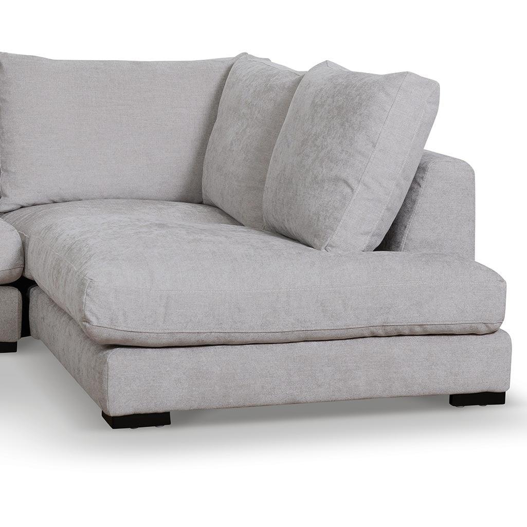 Lucinda 4S Right Chaise Sofa - Oyster Beige - Sofas