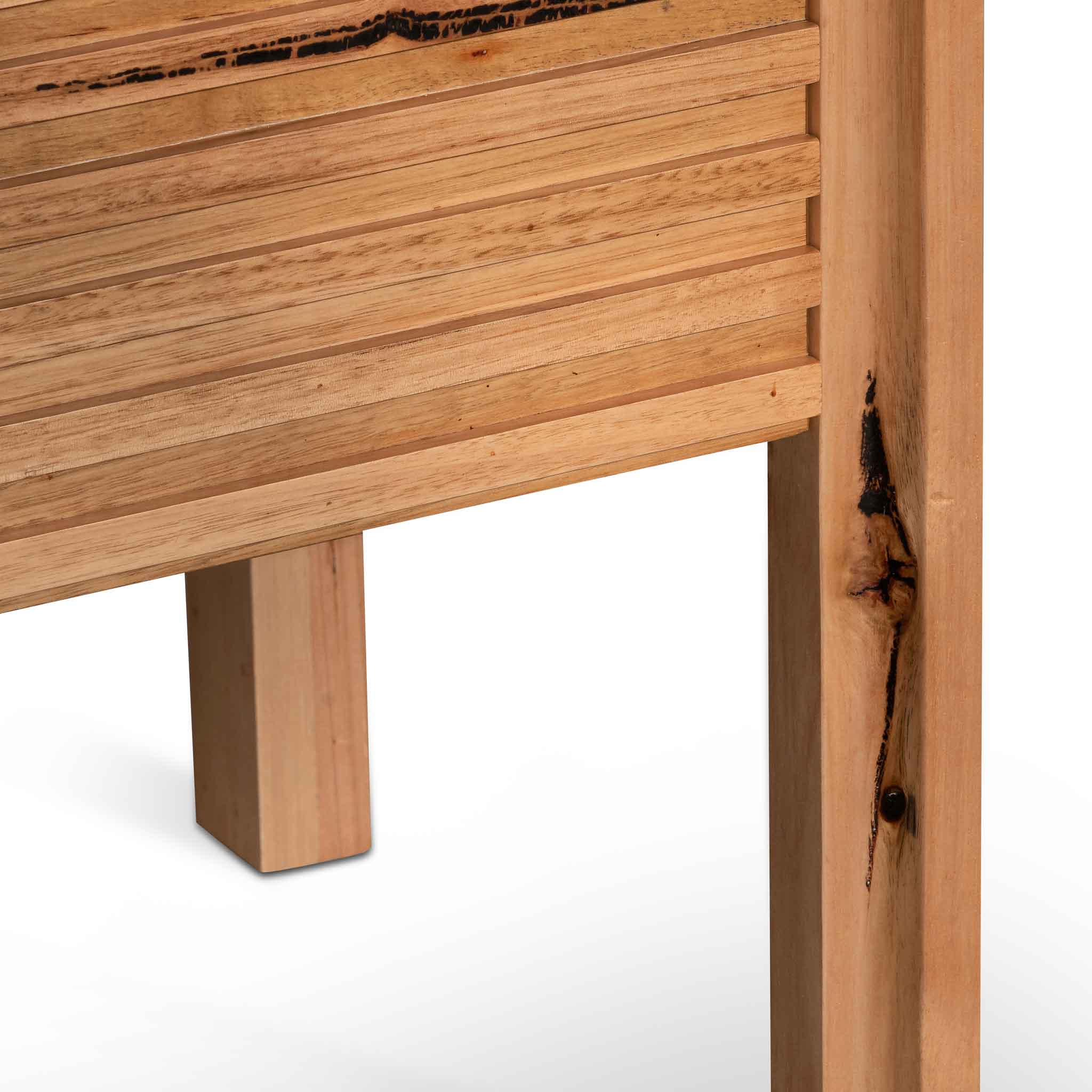 Lulu Single Drawer Bedside Table - Messmate - Bedside Tables