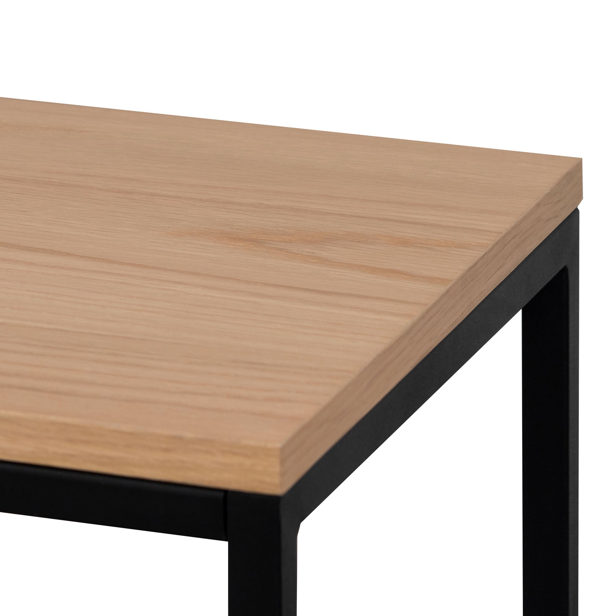 Luna 1.6m Console Table - Natural Top - Console