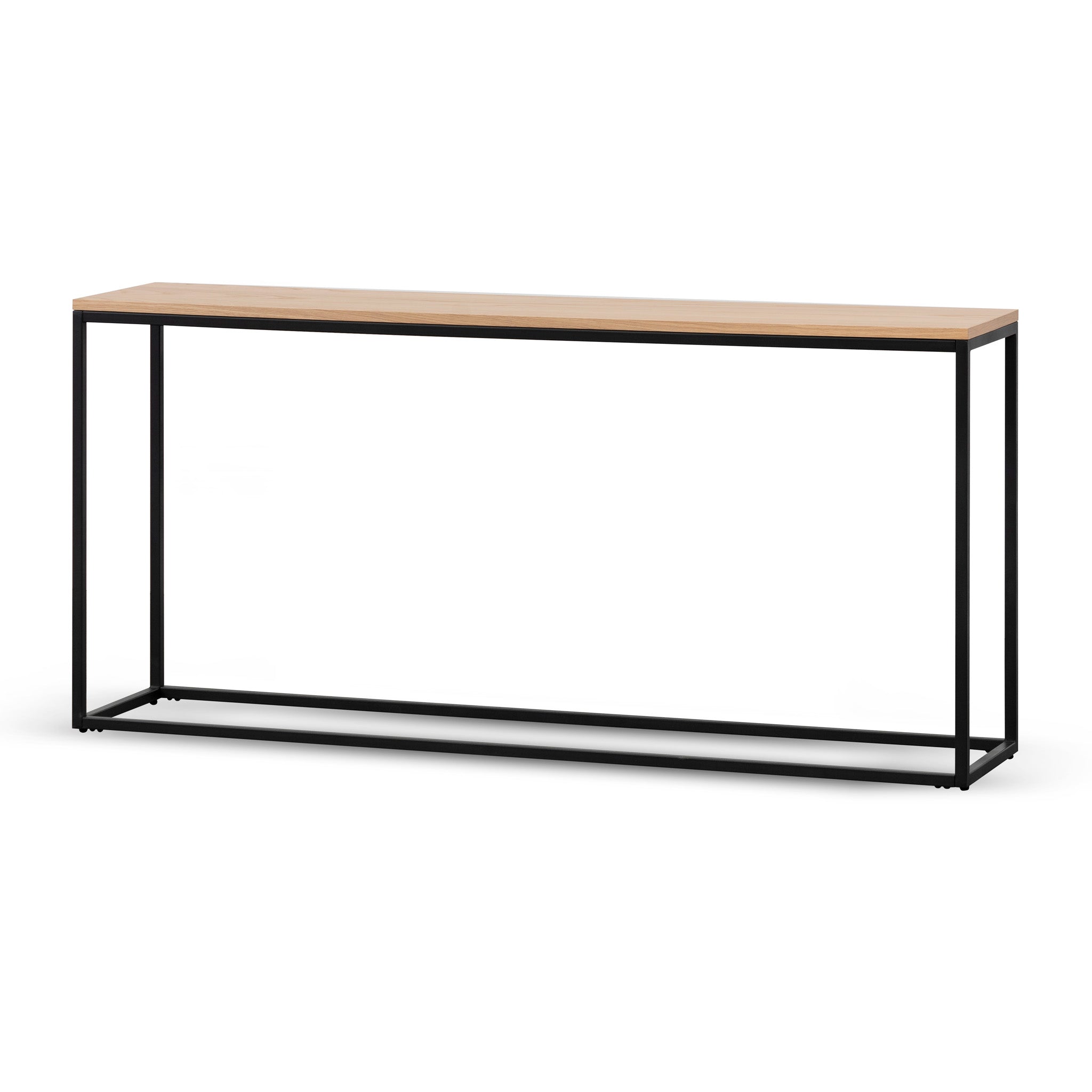 Luna 1.6m Console Table - Natural Top - Console
