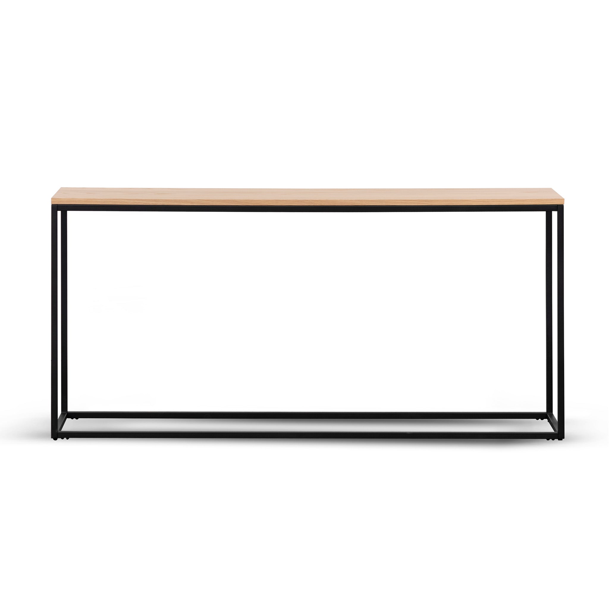 Luna 1.6m Console Table - Natural Top - Console