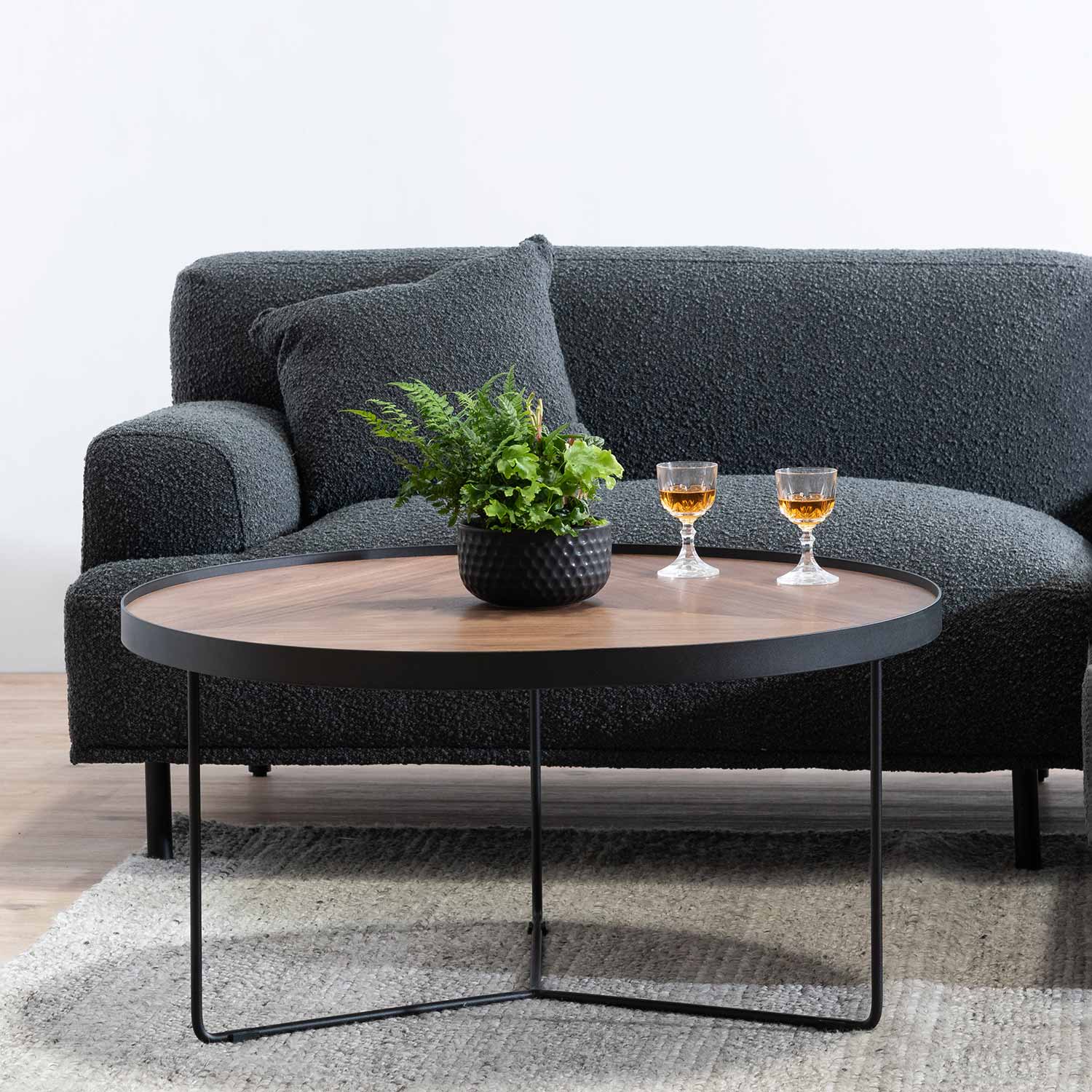 Luna Round Coffee Table - Coffee Table