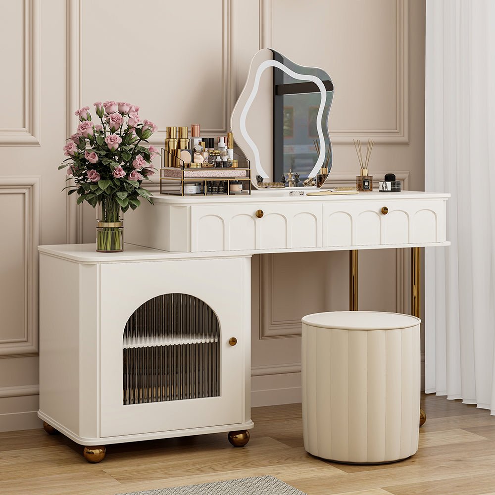 Luxe Glam Vanity Set - Make-Up Vanity