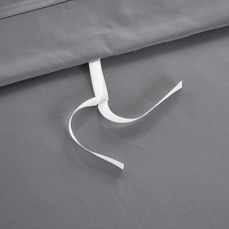 Luxurious 1200-Thread-Count Grey Duvet Cover Set (Egyptian Cotton) - Duvet Covers