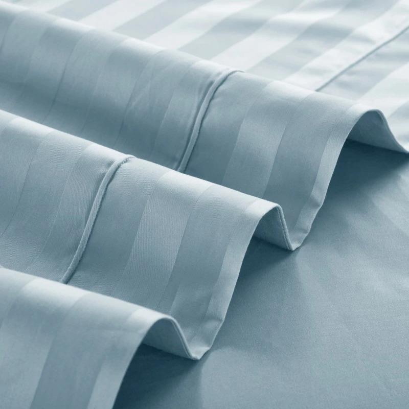 Luxurious 1200-Thread-Count Light Blue Duvet Cover Set (Egyptian Cotton) - Duvet Covers
