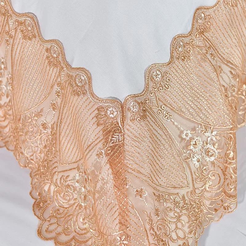 Madeline Golden Embroidery Duvet Cover Set (Egyptian Cotton) - Duvet Covers