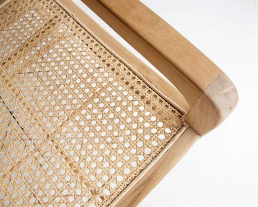 Marcel Teak Rattan Armchair - Natural - Armchairs