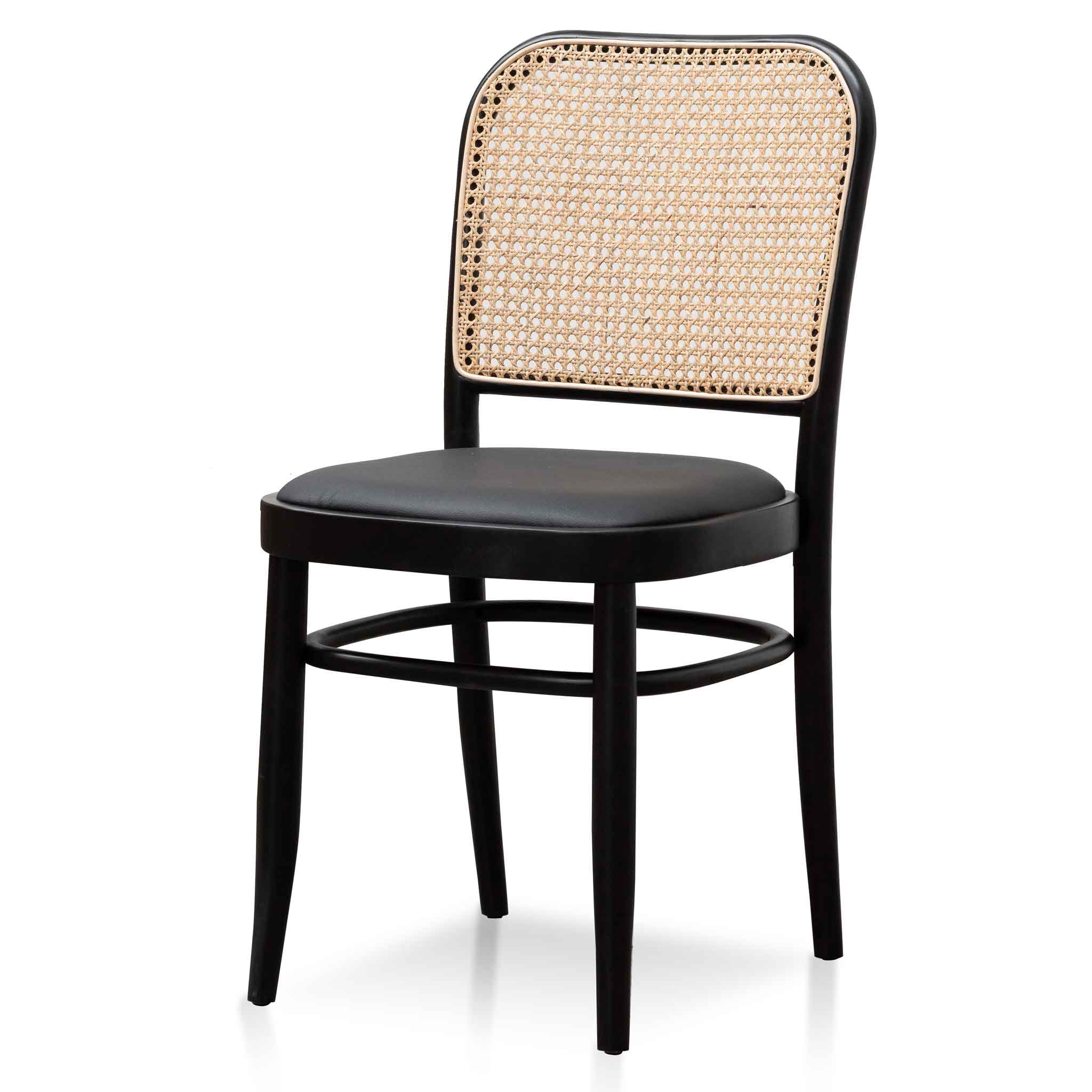 Mariam Cushion Dining Chair - Full Black - Dining Chairs