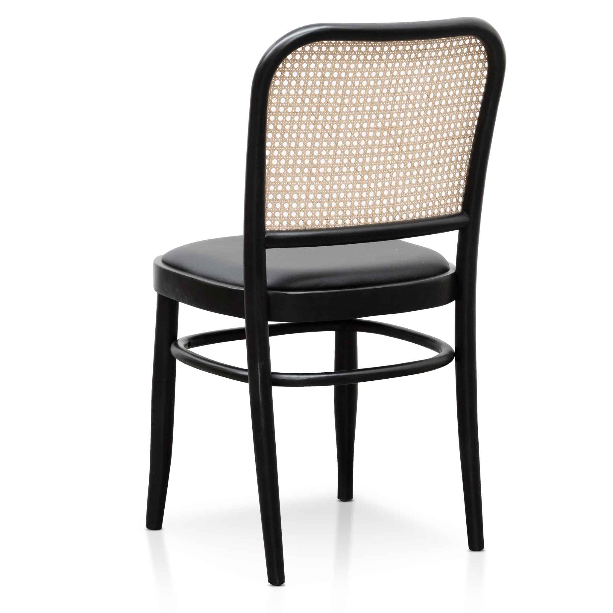 Mariam Cushion Dining Chair - Full Black - Dining Chairs