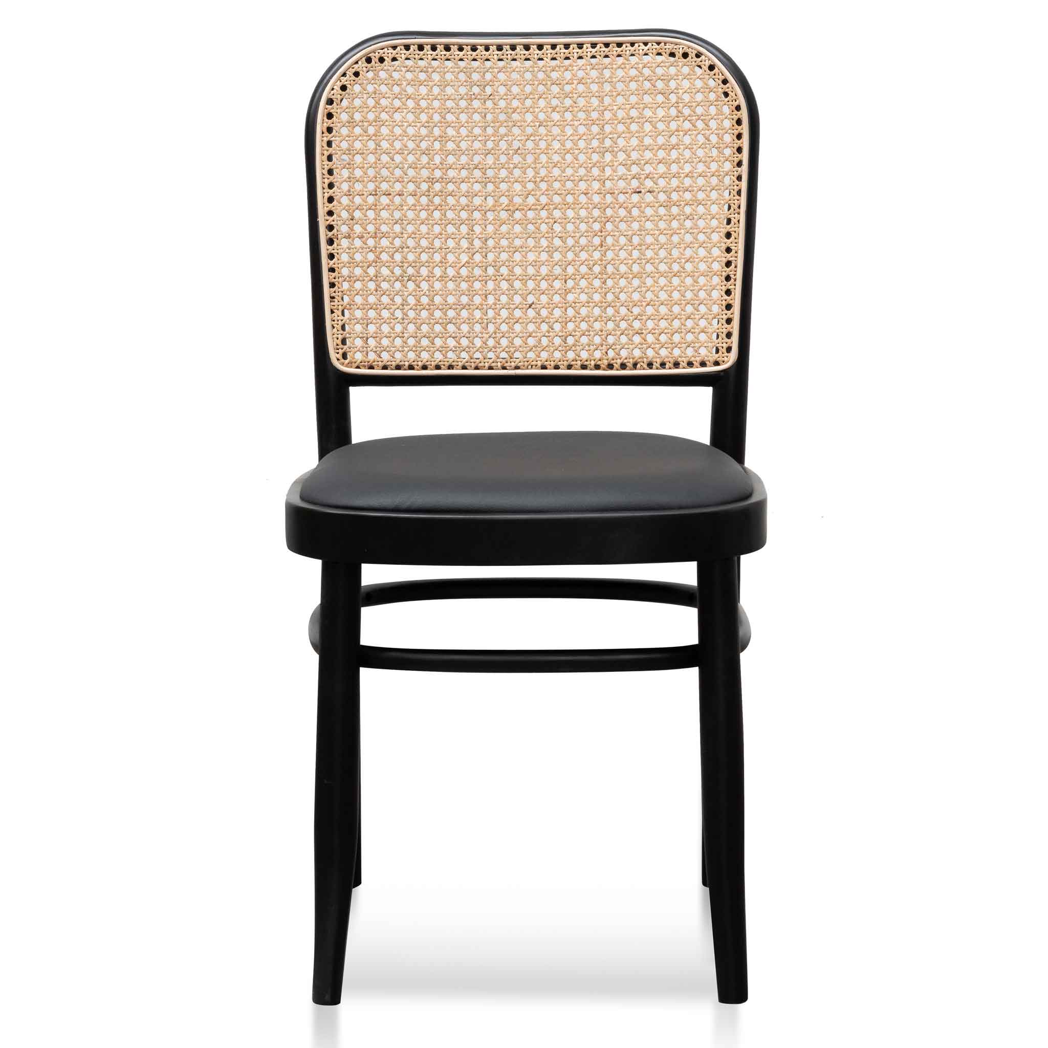 Mariam Cushion Dining Chair - Full Black - Dining Chairs