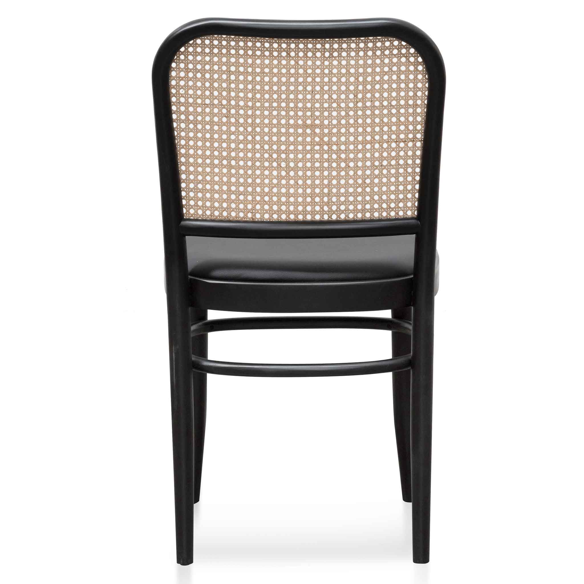 Mariam Cushion Dining Chair - Full Black - Dining Chairs